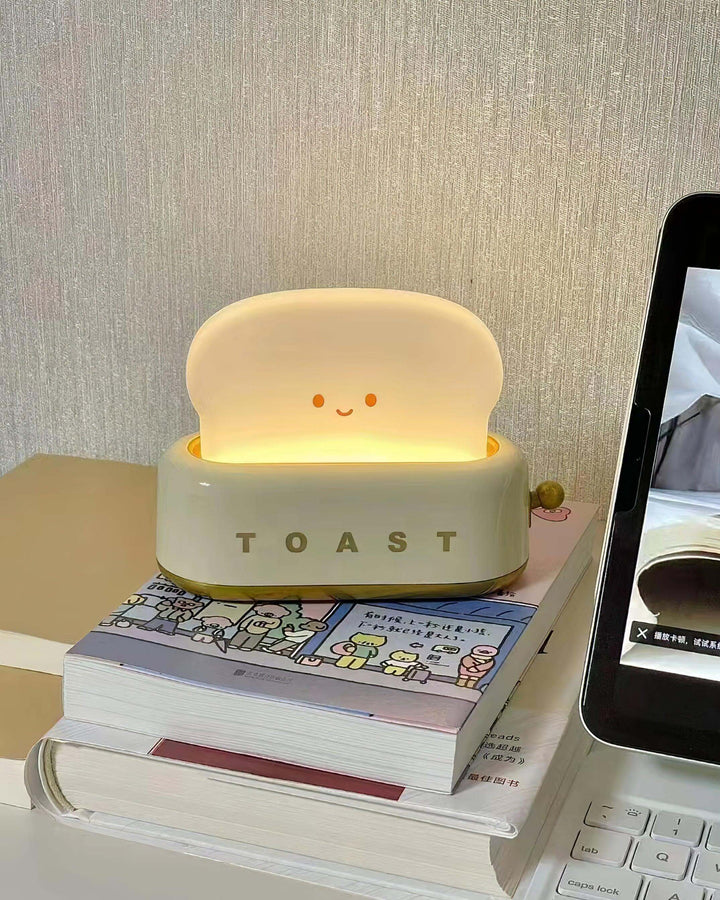 Rechargeable Toaster Lamp, Battery Desk Light