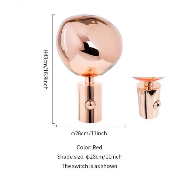 Modern Melt Table Lamp - Eye-catching Design