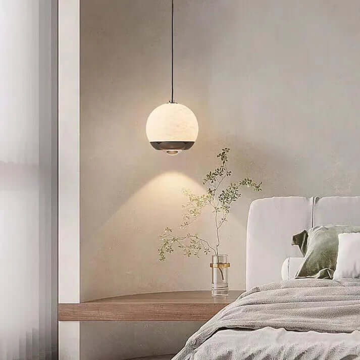 Marble Alabaster Globe Pendant Lamp
