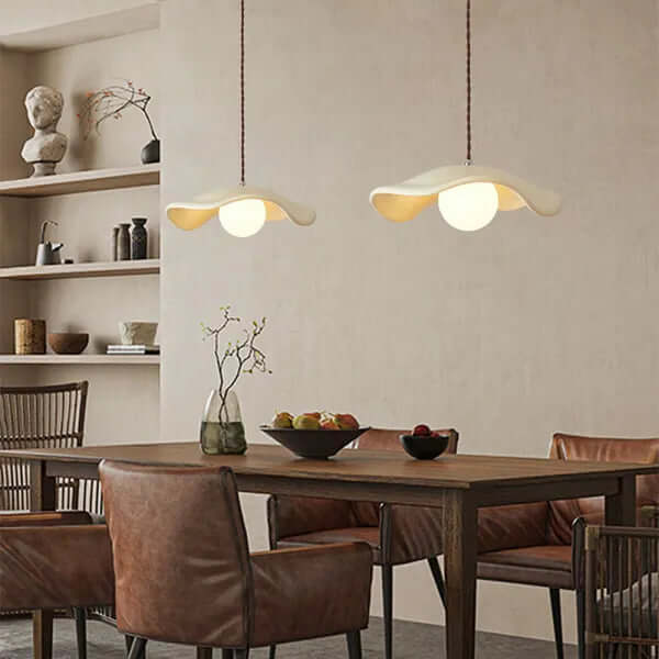 Wabi Sabi Lotus Leaf Pendant Light