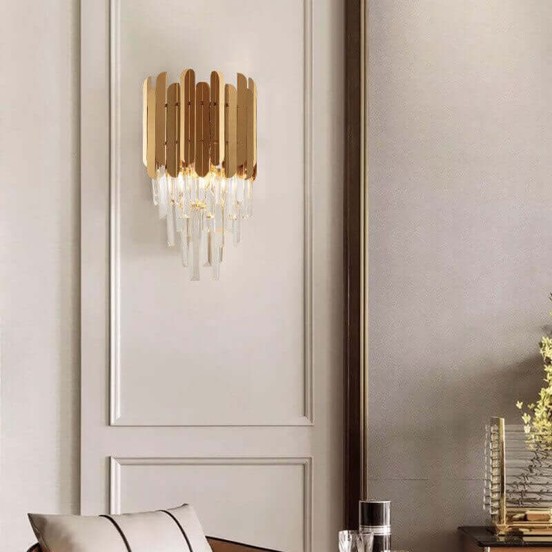 Elegant Mini Chandelier Wall Light