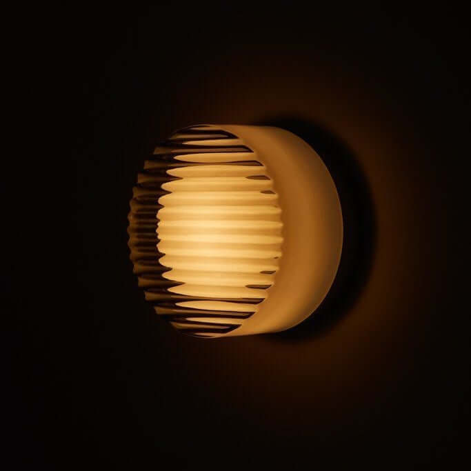 Modern Round LED Wall Light - Indoor/Outdoor