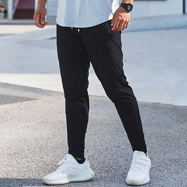 Men's Tapered Joggers - Lightweight Comfort Trousers