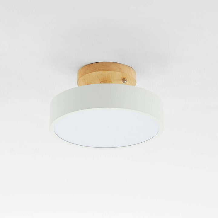 Modern Wooden LED Ceiling Light