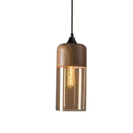 Elegant Glass Pendant Light with Adjustable Cable