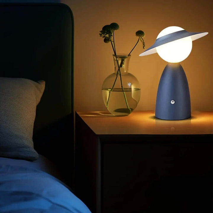 LED Touch Lamp with Wireless Charger