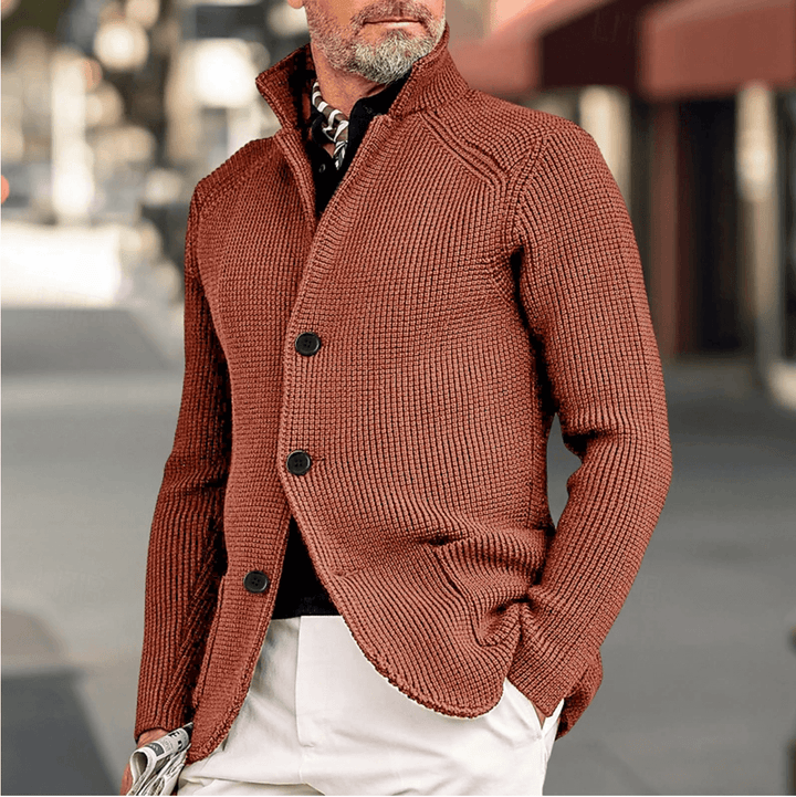 Men's Knit Cardigan Sweater