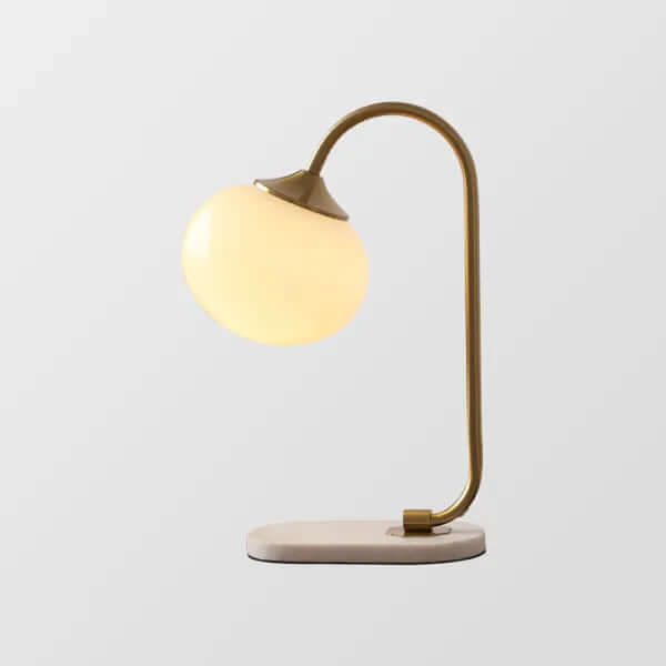 Modern Glass Globe Table Lamp