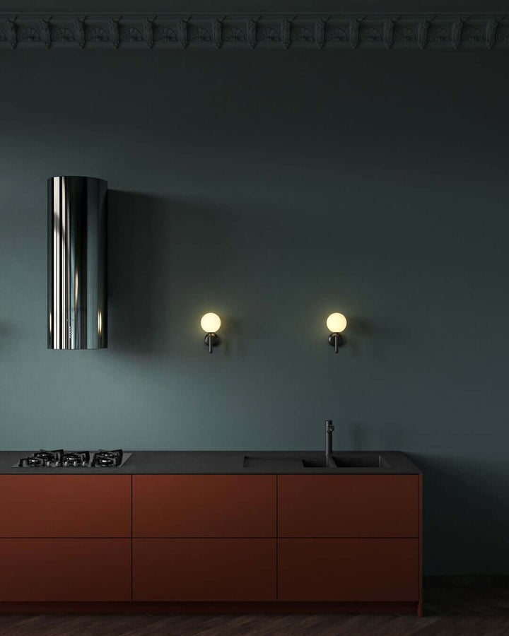 Modern Glass Wall Sconce - Elegant Lighting Fixture