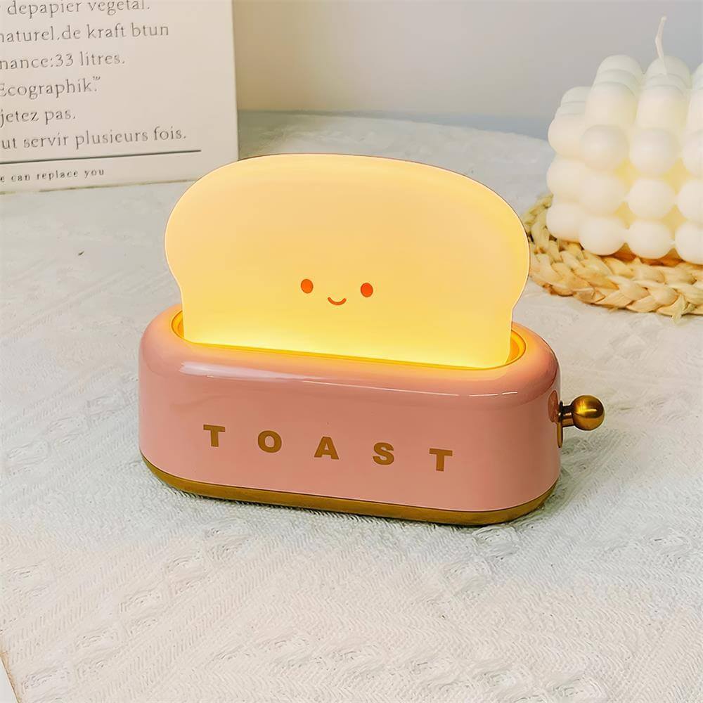 Rechargeable Toaster Lamp, Battery Desk Light