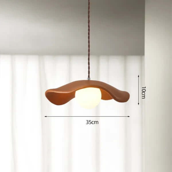 Wabi Sabi Lotus Leaf Pendant Light