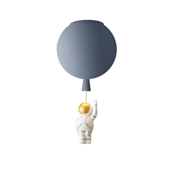 Modern Moon Astronaut LED Ceiling Light