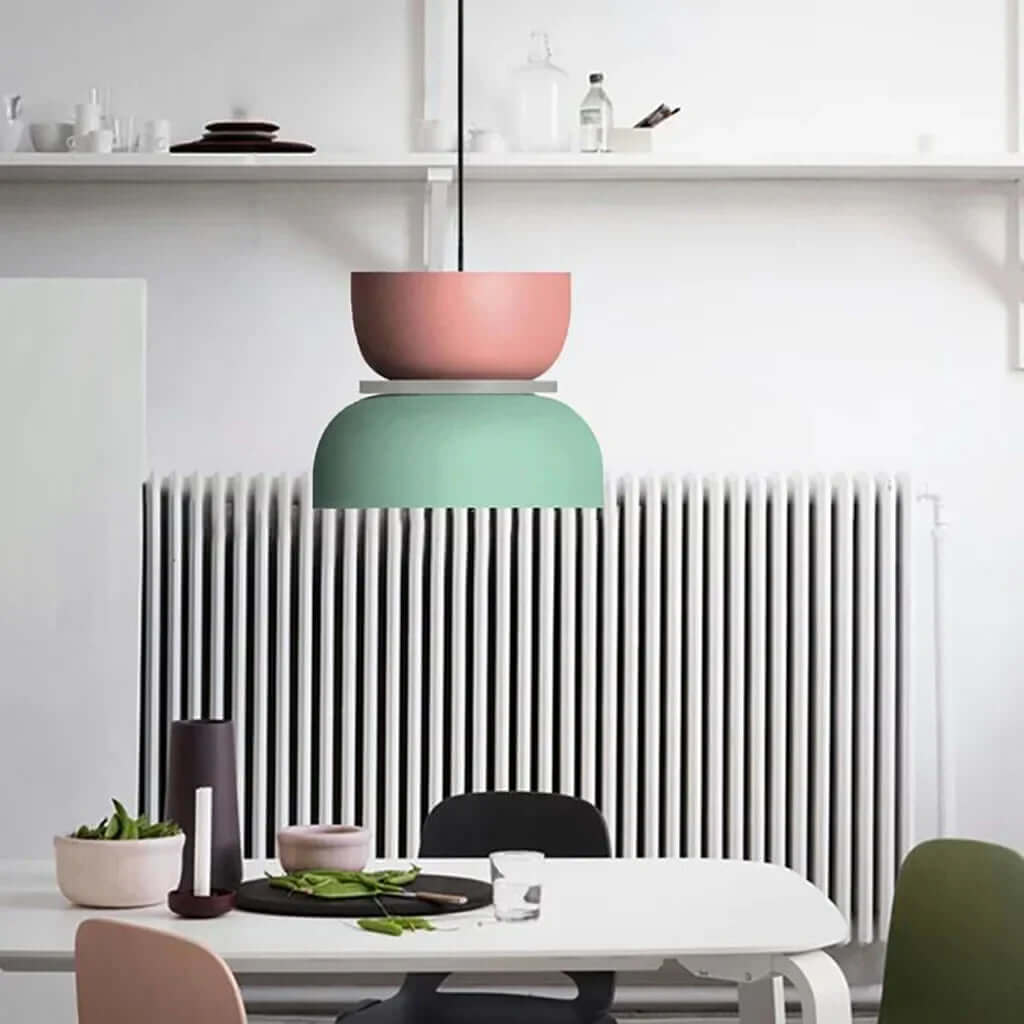 Color Block Nordic Pendant Light