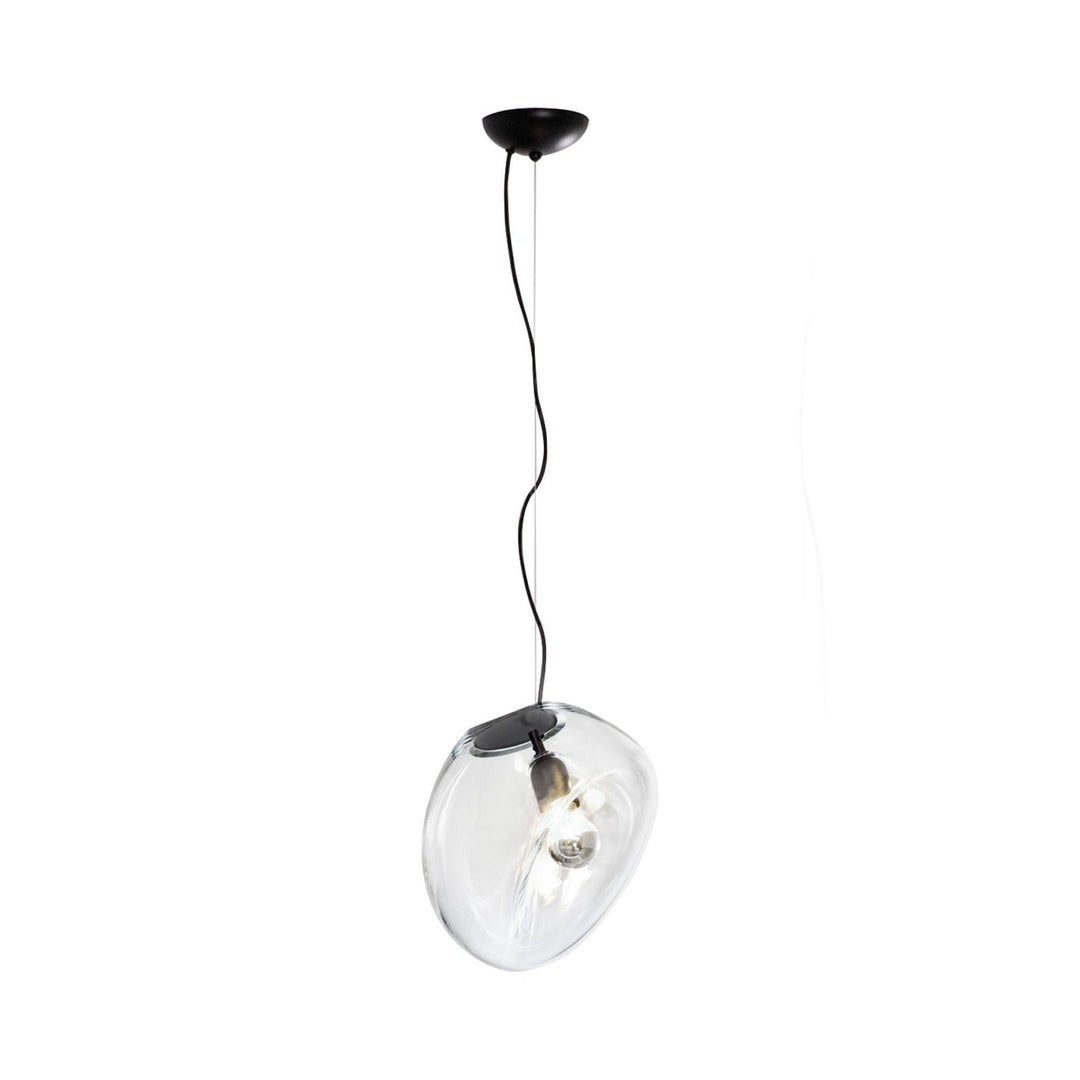 Modern Glass Pendant Lamp, Water Drop Design