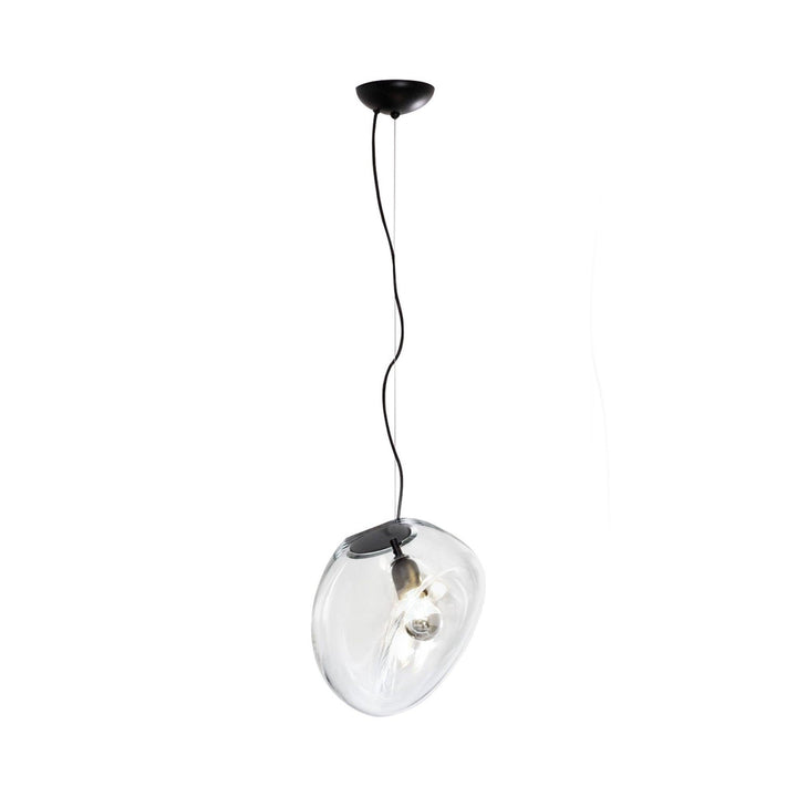 Modern Glass Pendant Lamp, Water Drop Design