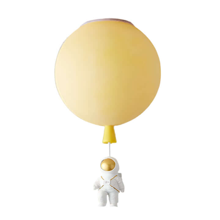Modern Moon Astronaut LED Ceiling Light