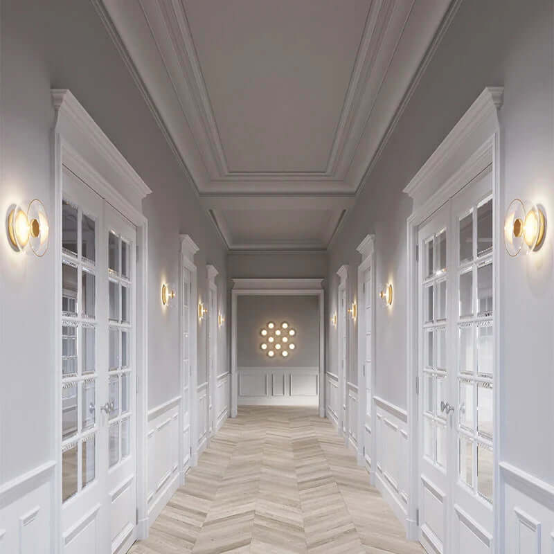 Modern Glass Wall Sconce Light - 5W LED