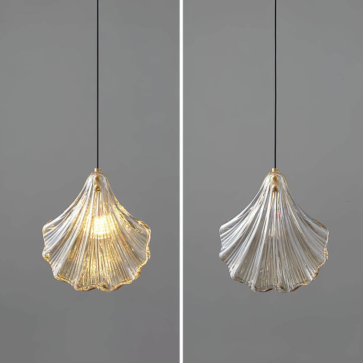 Seashell Glass Pendant Light