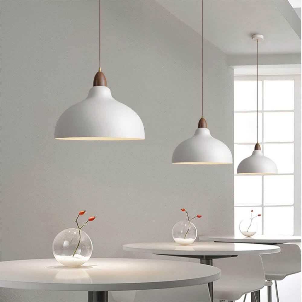 Scandinavian Wooden Pendant Light