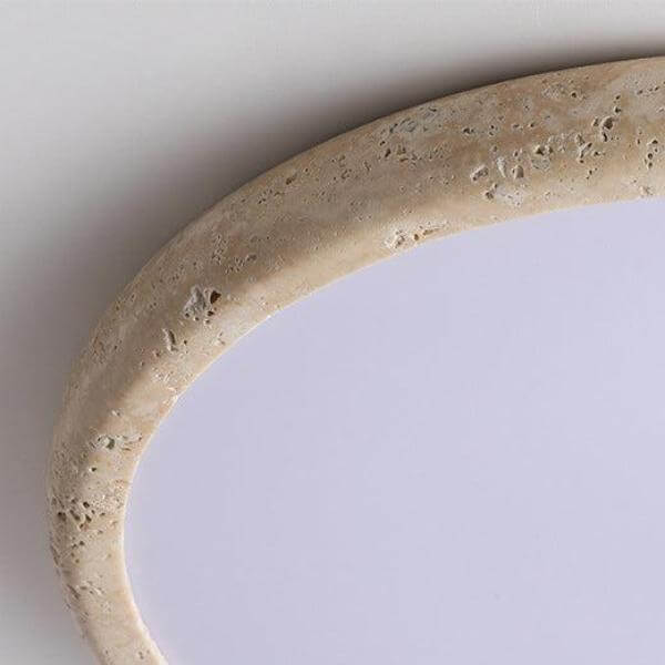 Natural Stone LED Ceiling Lamp 38cm