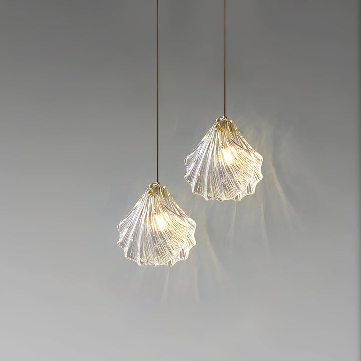 Seashell Glass Pendant Light