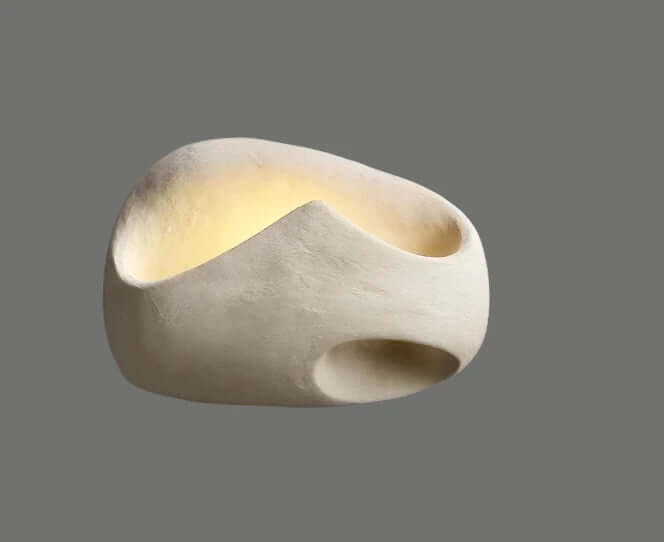 Resin Art Deco Wall Lamp