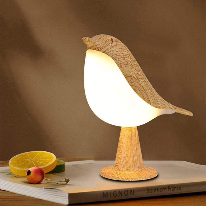Decorative Bird Lamp with LED Light for Home Decor