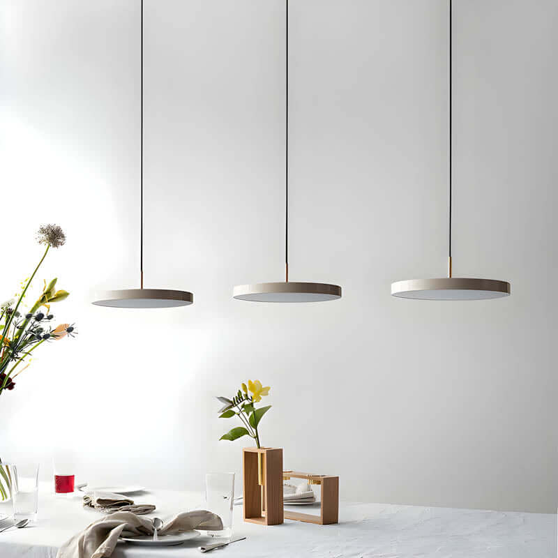 Modern LED Pendant Light Fixture, Adjustable Hanging Ceiling Lamp