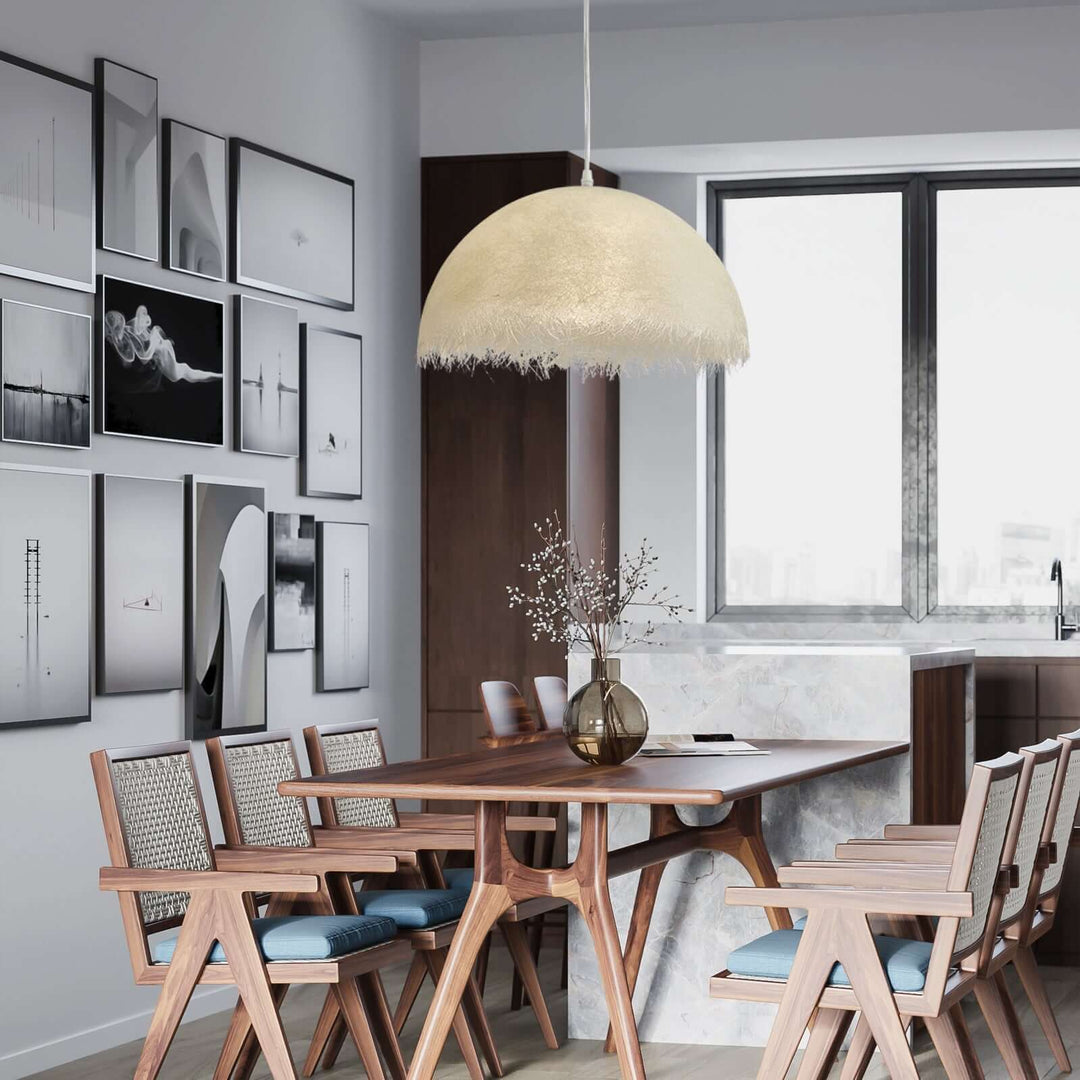 Modern Pendant Lamp Epoxy Resin & Metal