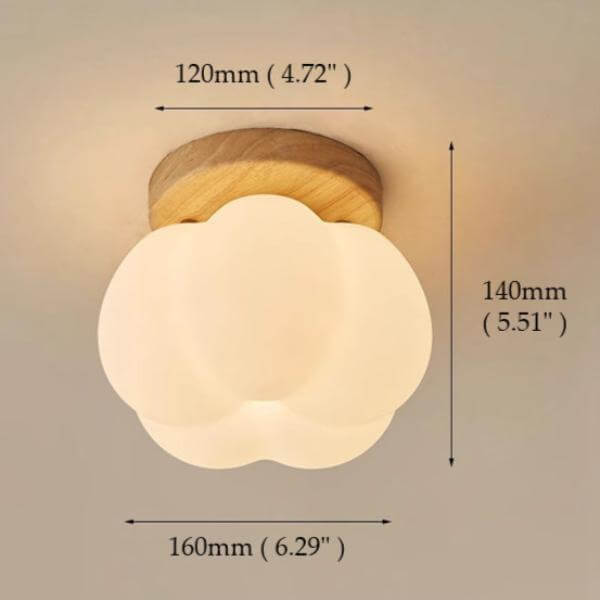 Pumpkin LED Ceiling Lamp 16cm