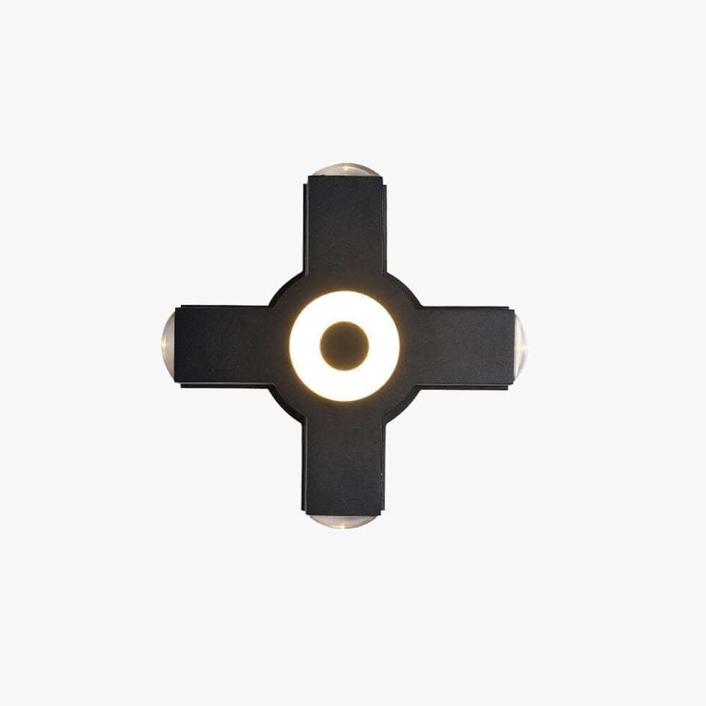Modern Outdoor LED Wall Sconce - IP65 Waterproof