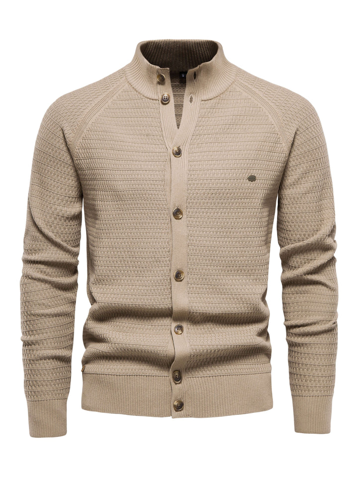 Men's Knitted Cardigan Sweater