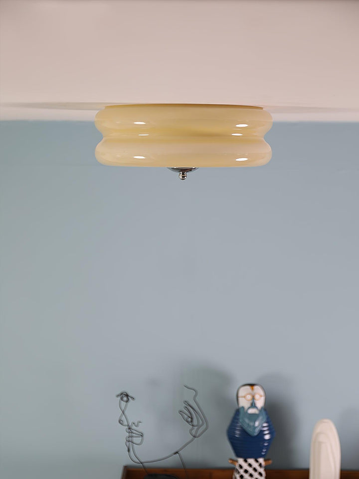 Geometric Art Deco Ceiling Light Fixture
