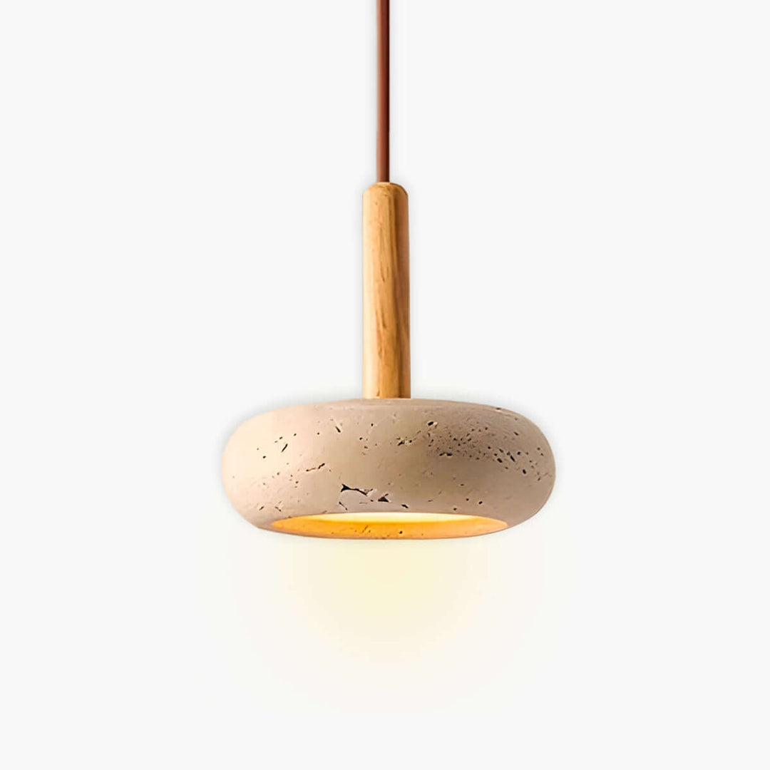 Natural Stone Pendant Light 15cm