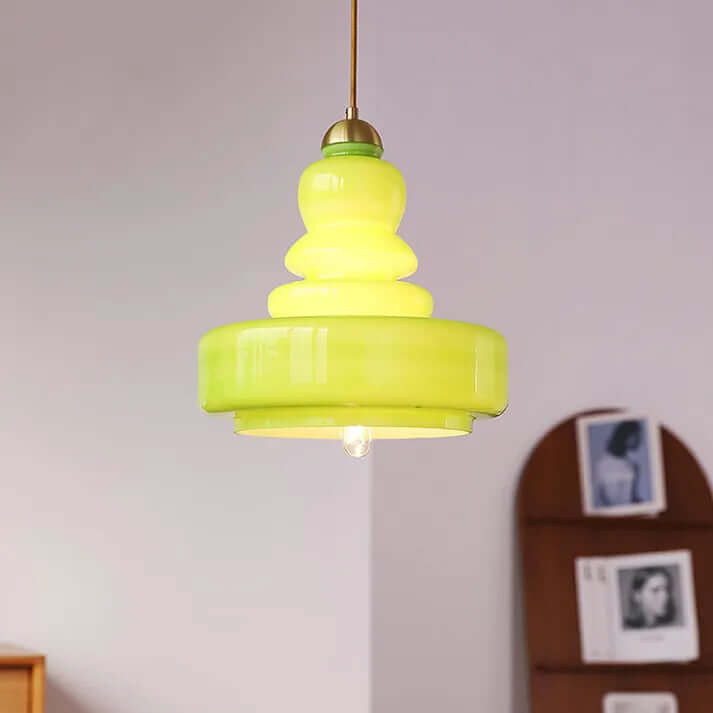 Gourd Glass Pendant Light