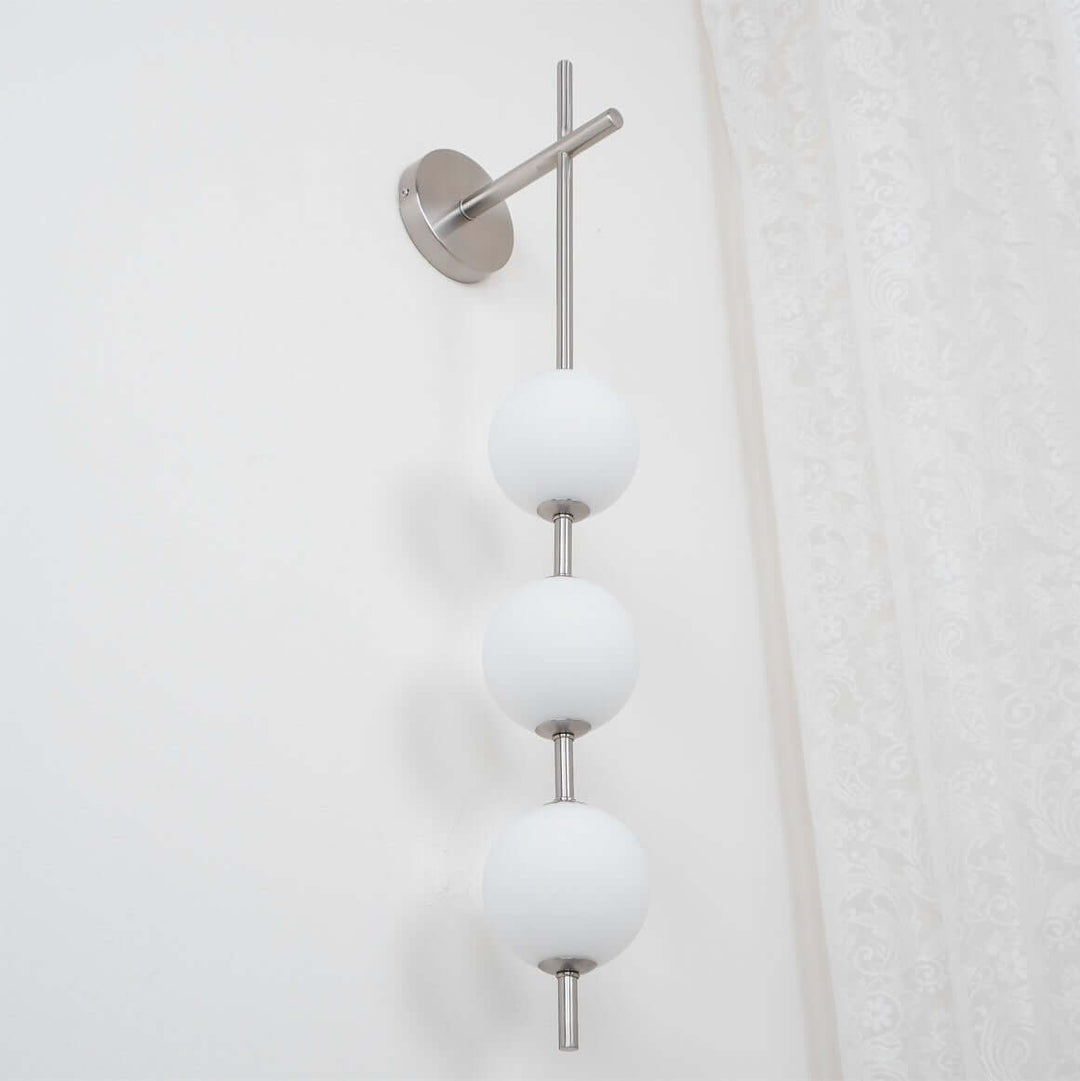 Modern Glass Globe Wall Lamp