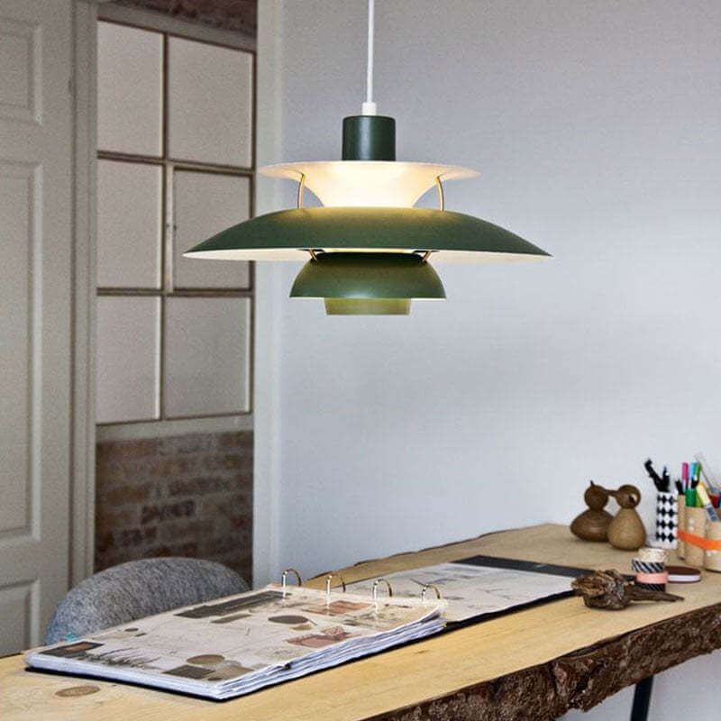 Modern LED Hanging Lamp with Shade