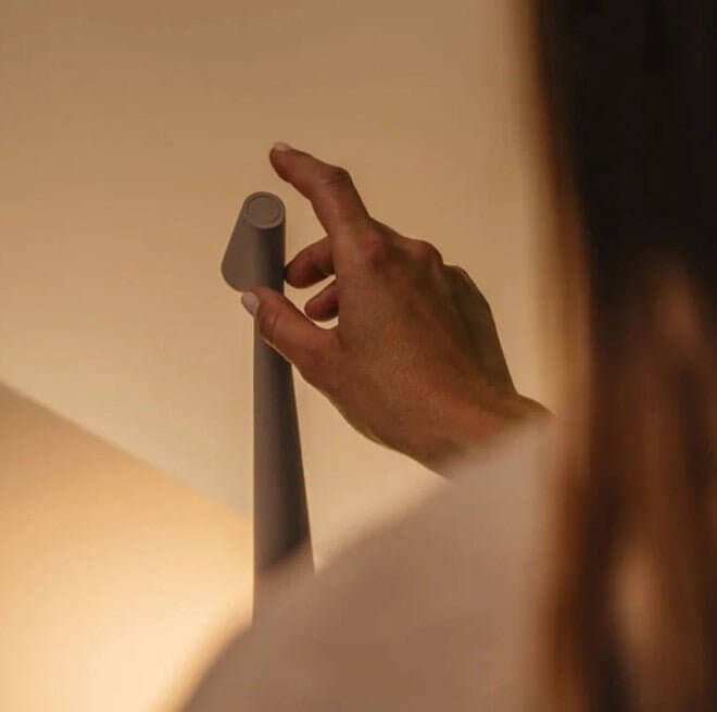 Portable LED Table Lamp with 3 Brightness Levels