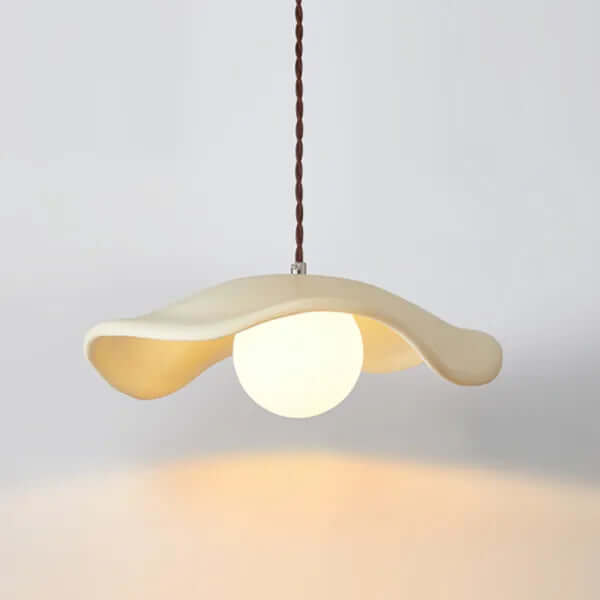 Wabi Sabi Lotus Leaf Pendant Light