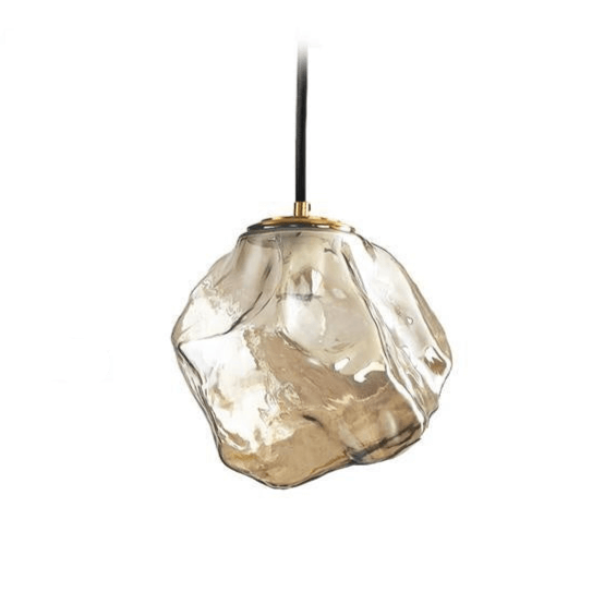Modern Glass Pendant Light Fixture 15cm