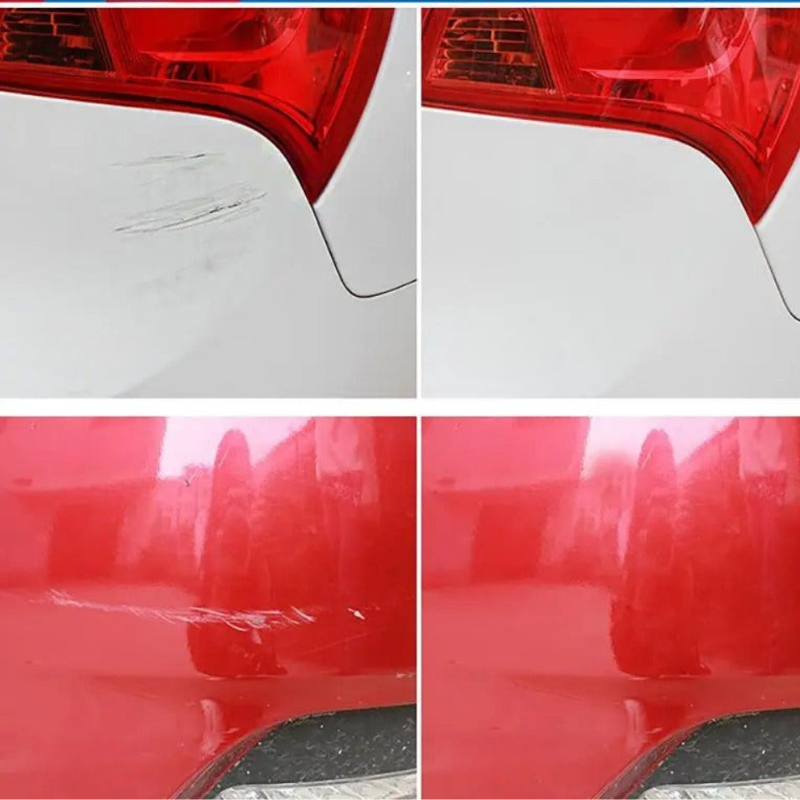 Restore car paint shine with this vehicle scratch remover kit. Removes deep scratches & swirls, offers paint protection.