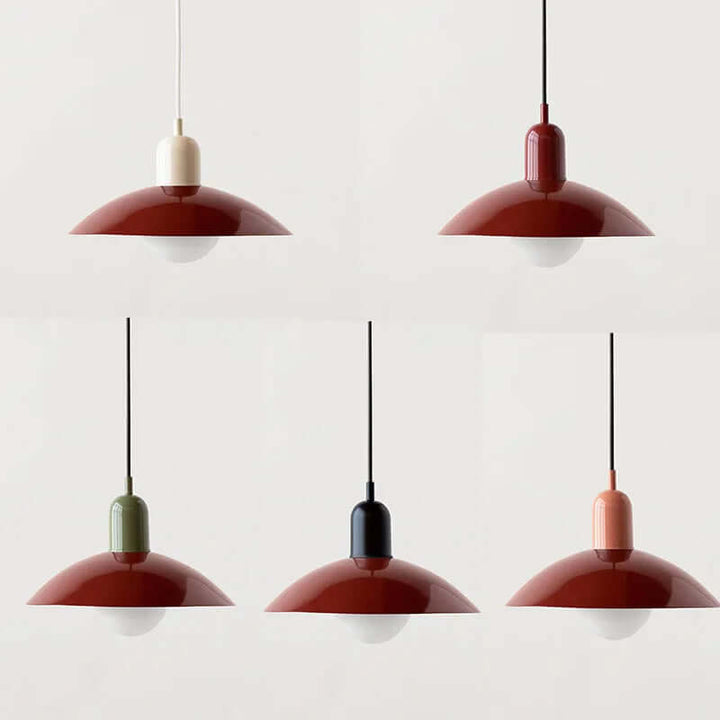 Modern Colorful Glass Pendant Light for Kitchen or Dining Room