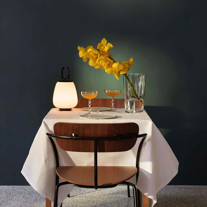 Portable LED Table Lamp with Built-in Battery