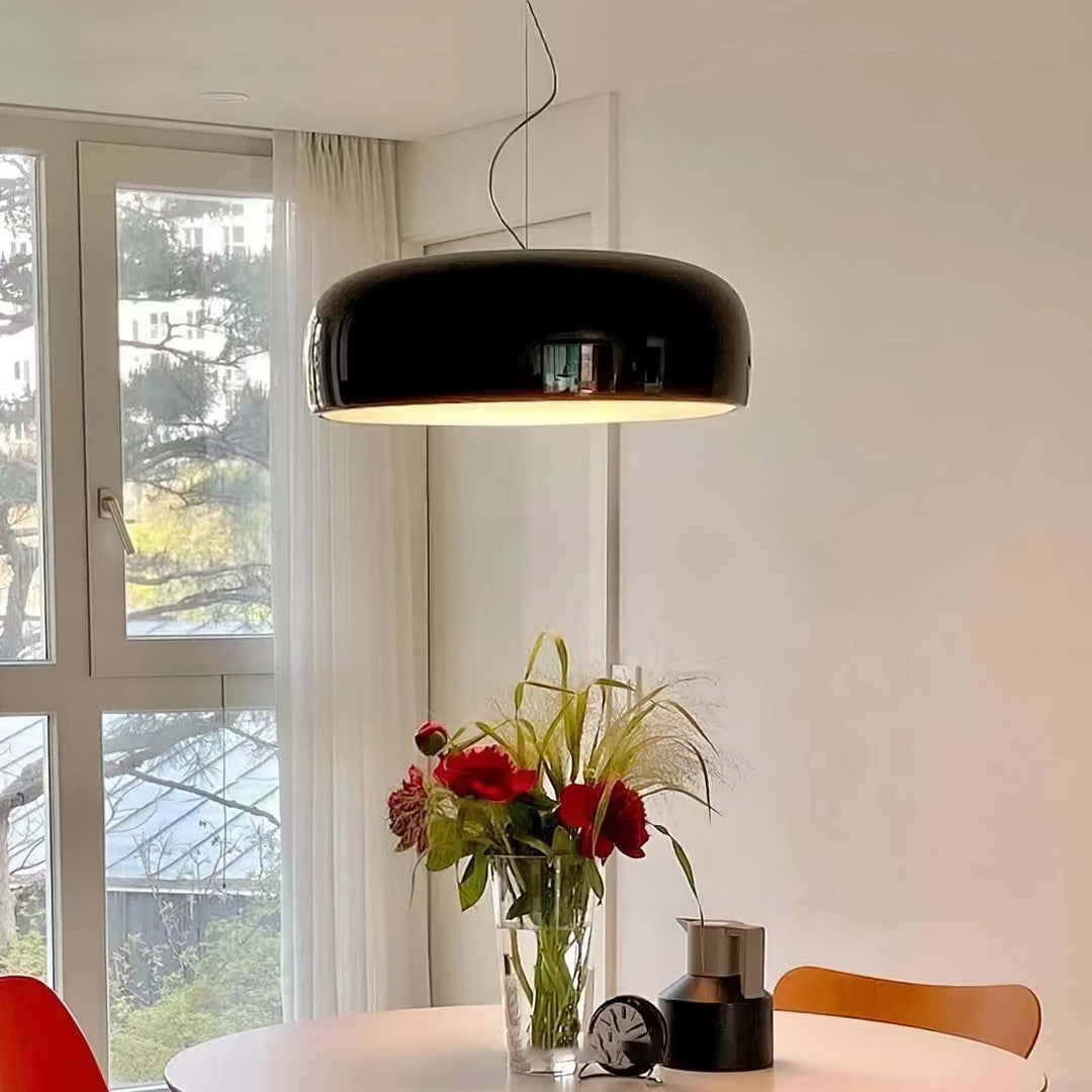Modern Pendant Light 45/60cm - Aluminium & Polycarbonate