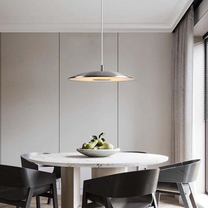 Modern Iron Nickel LED Pendant Light