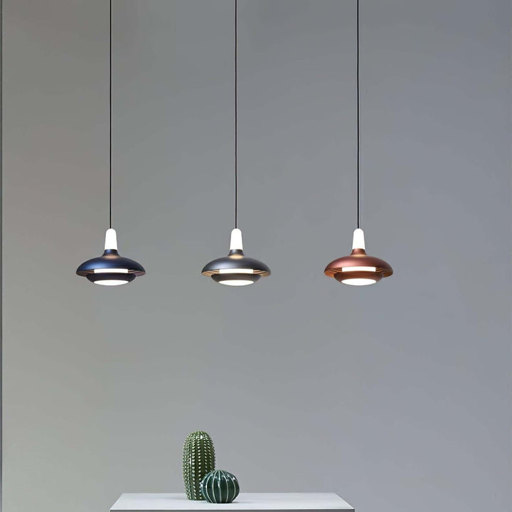 Modern LED Pendant Light, Dimmable, 18cm Diameter