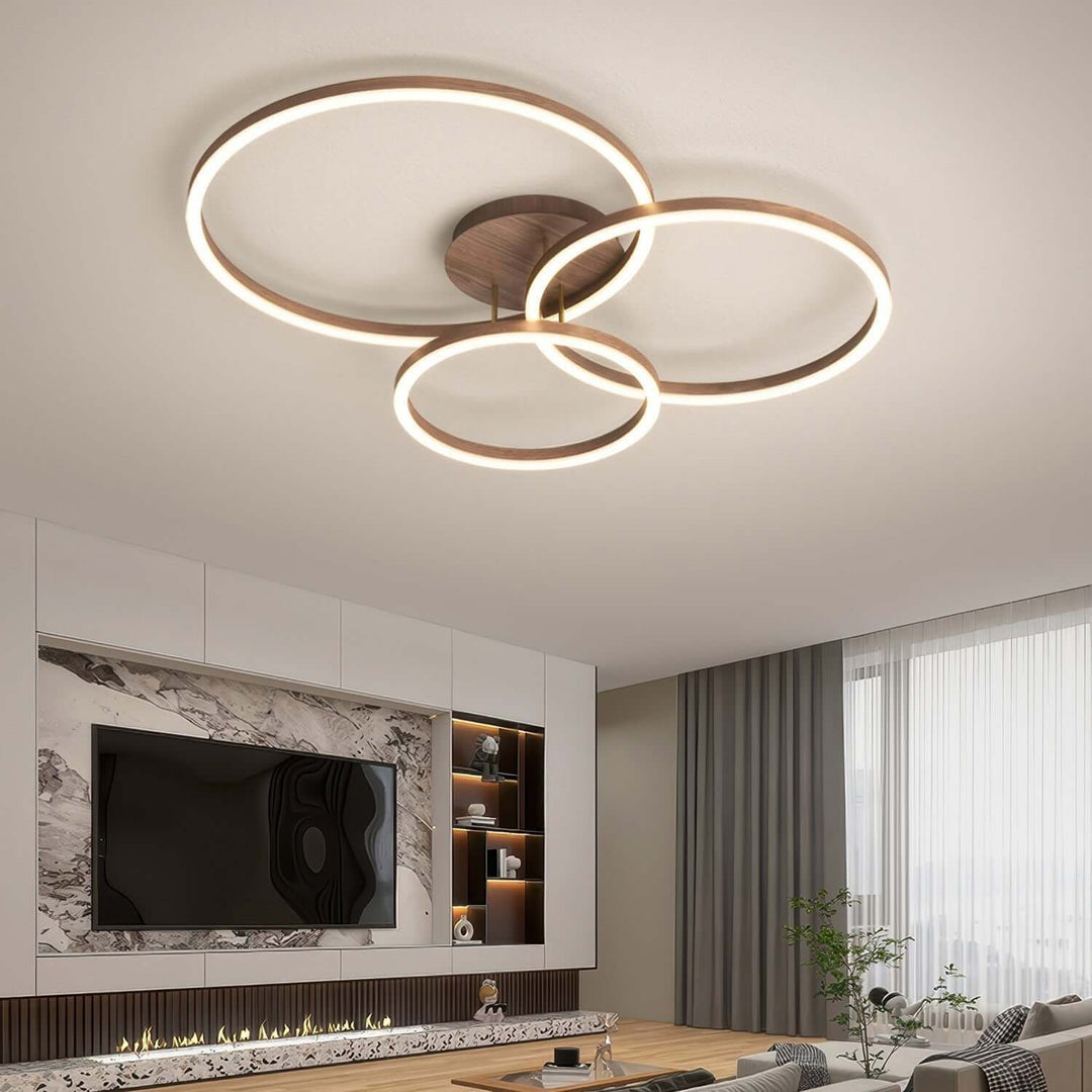 Modern LED Ring Ceiling Light Fixture