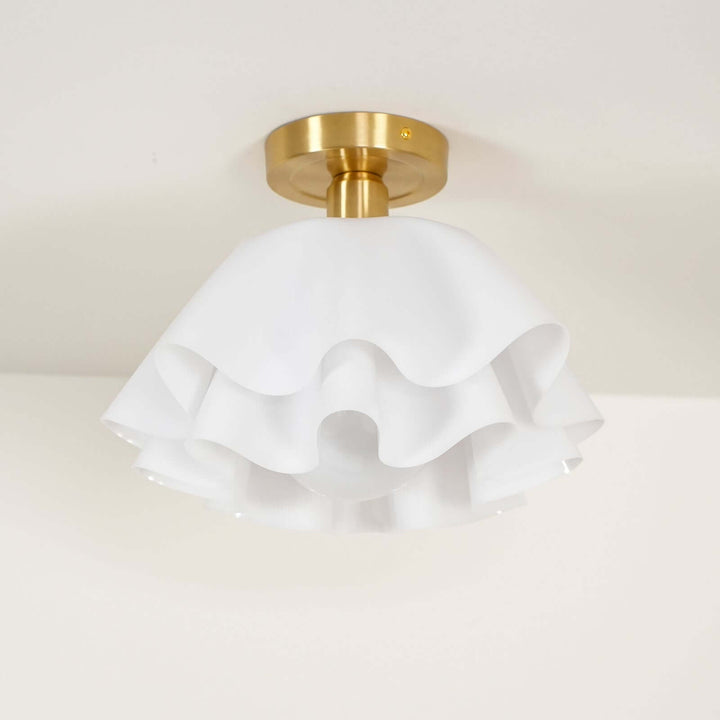 Modern Copper Ceiling Light Fixture