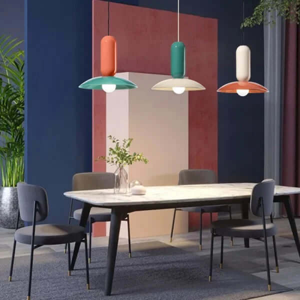 Modern Round Pendant Lamp - Contemporary Ceiling Light