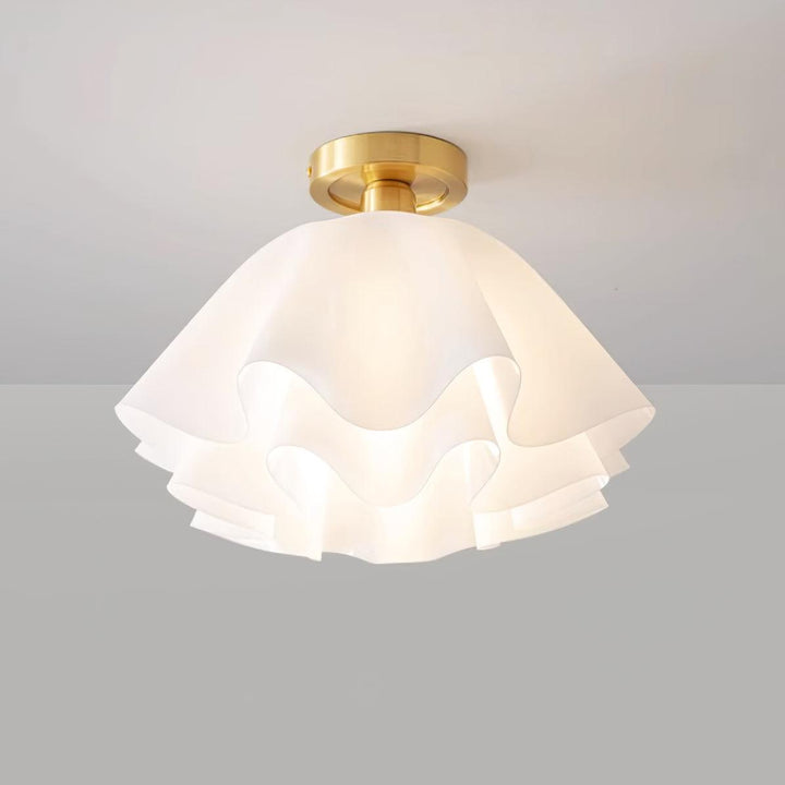 Modern Copper Ceiling Light Fixture